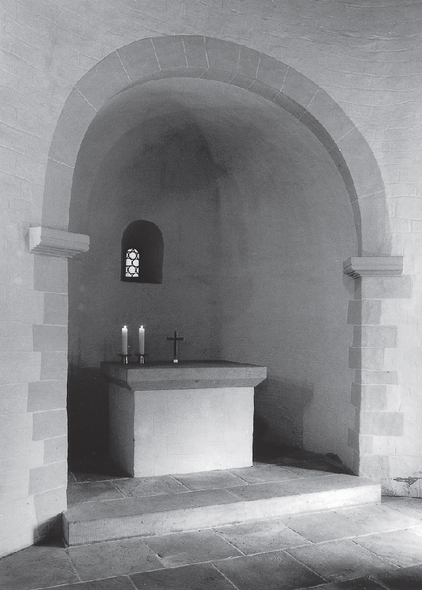 Altar der Andreaskapelle nach der Innensanierung, 1994